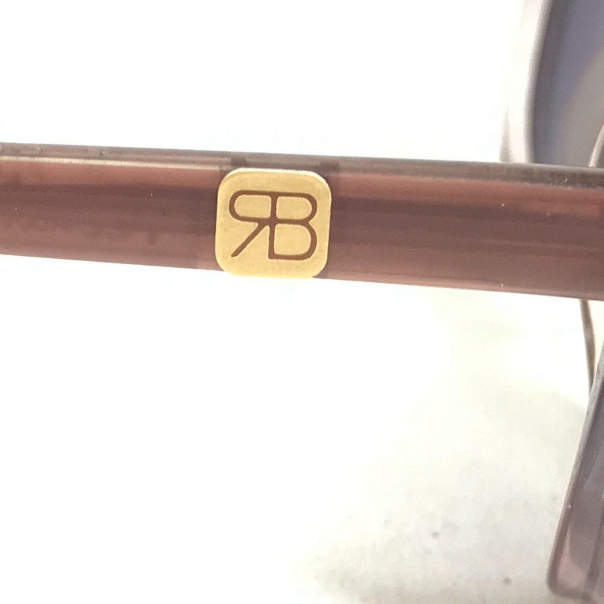 Vintage Renato Balestra Sunglasses RB01-522 ROMA Brown Frames with Purple Lenses RenatoBalestra-RB1730089-  main image 4