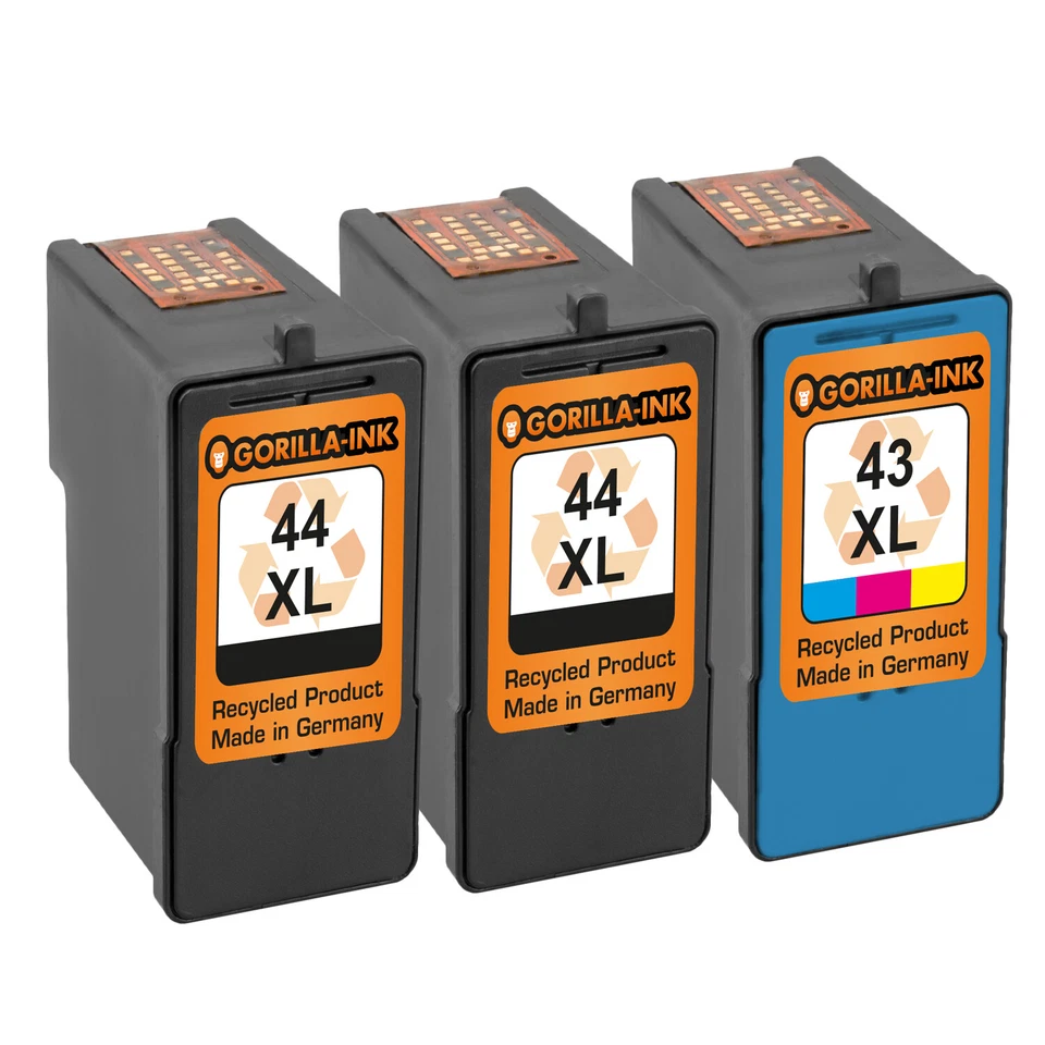 3x für Lexmark 44 & 43 XL X4850 4875 4950 6570 7550 9300 9350 9575 Z1520 P350 - Bild 2 von 4