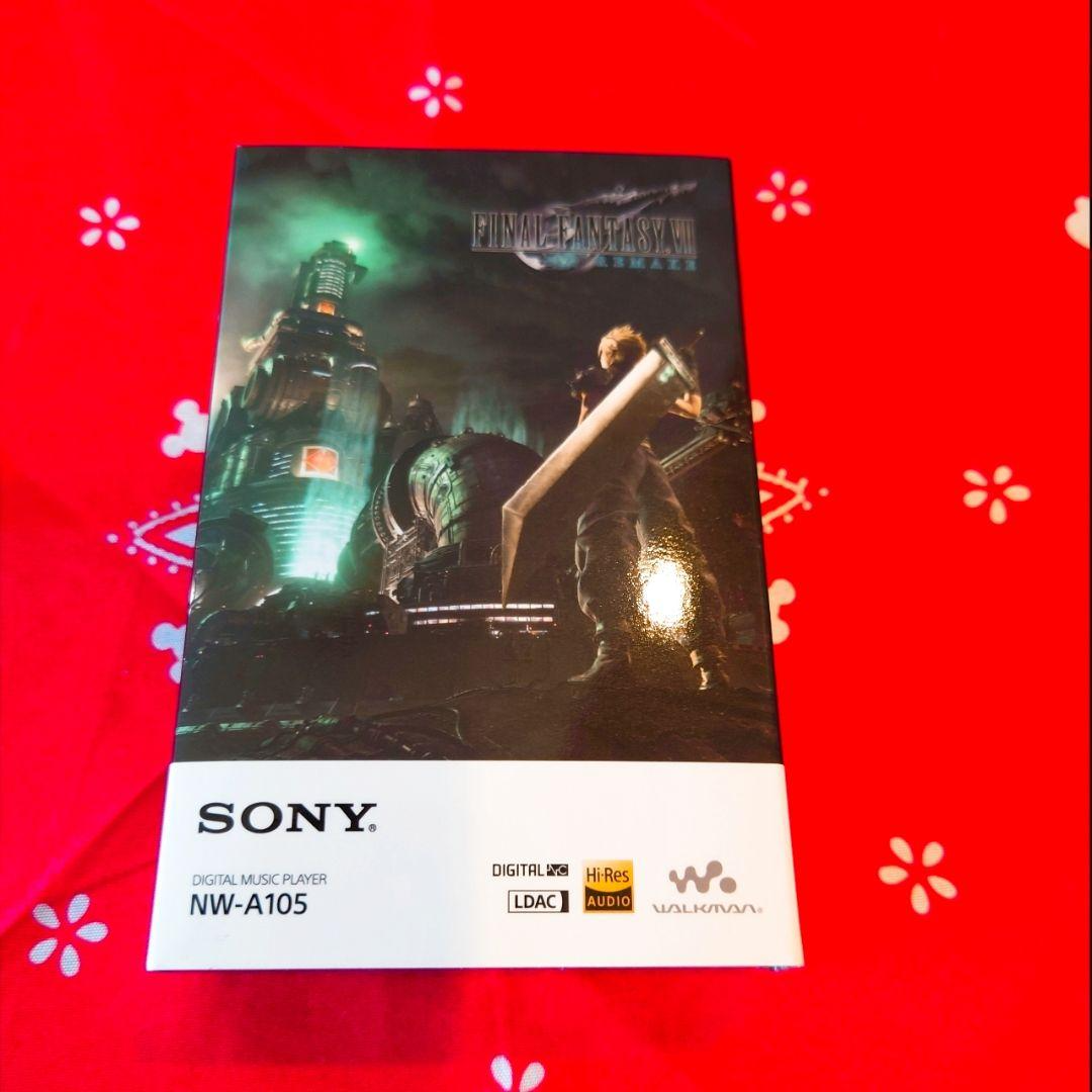 Sony Walkman NW-A105 Final Fantasy Vii Remake New Japanese Sony Walkman NW-A105 Final Fantasy Vii Remake New Japanese