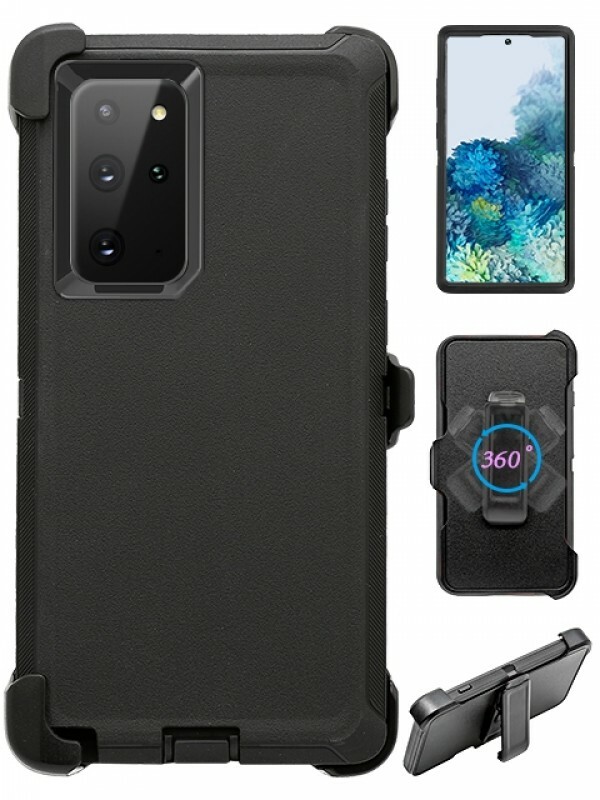 For Samsung Galaxy S20 / S20+Ultra 5G Defender Case w/ Clip fits