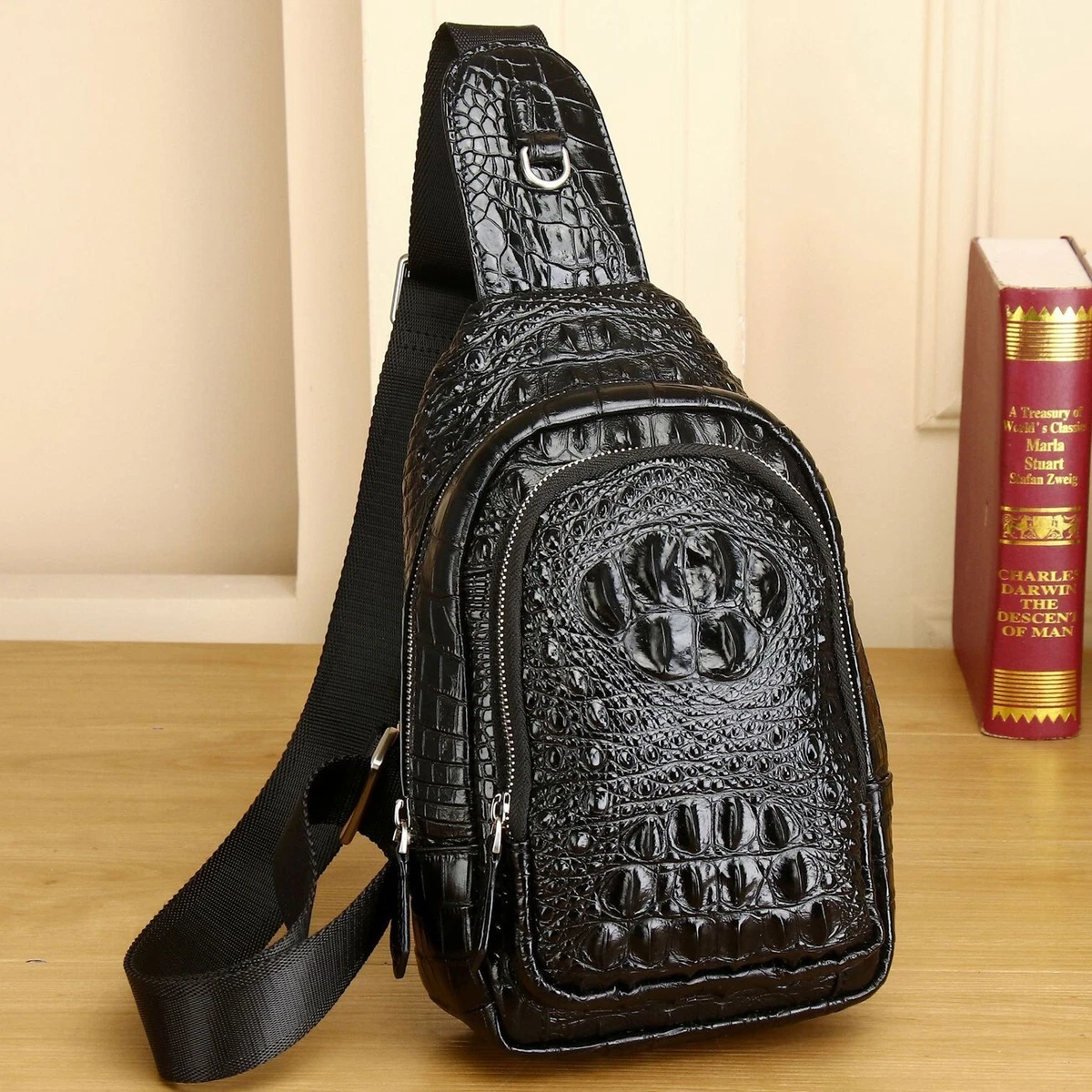 The world's most expensive backpack - Louis Vuitton Crocodilian Leather  Backpack