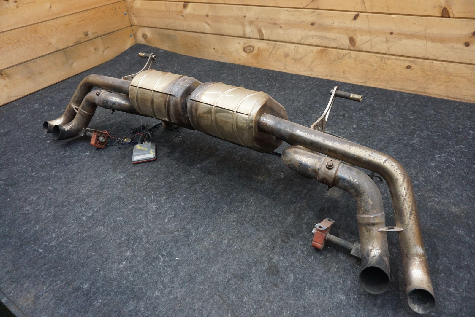Aftermarket Capristo Performance Valved Exhaust 4.2L V8 Audi R8 Type 42 2012