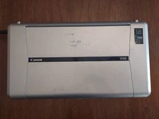 Canon PIXMA IP100 Digital Photo Inkjet Printer w/AC Adapter Power Tested Working