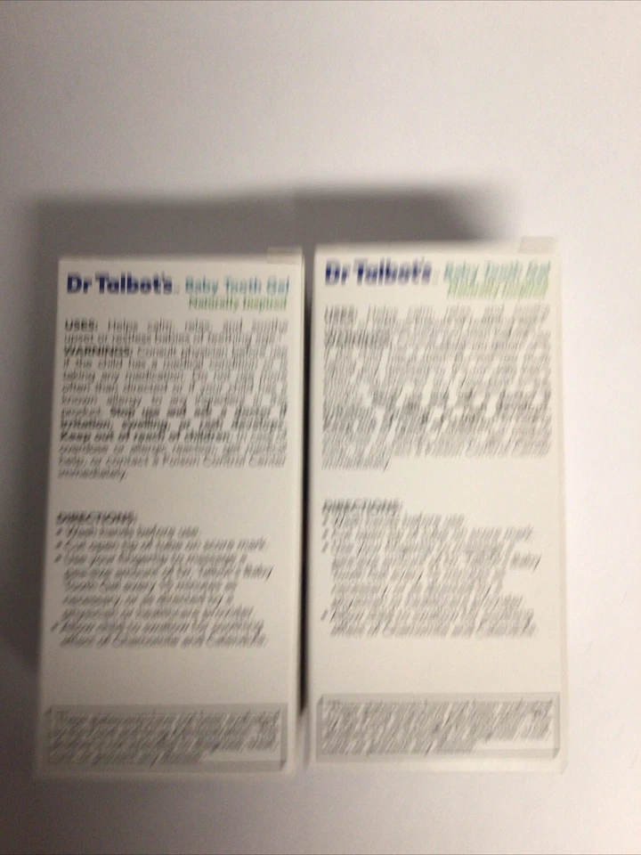 Dr. Talbot's Baby Tooth Gel for Sore Gums, Naturally Inspired, .53 Oz, Exp1/26 - Image 2 of 2