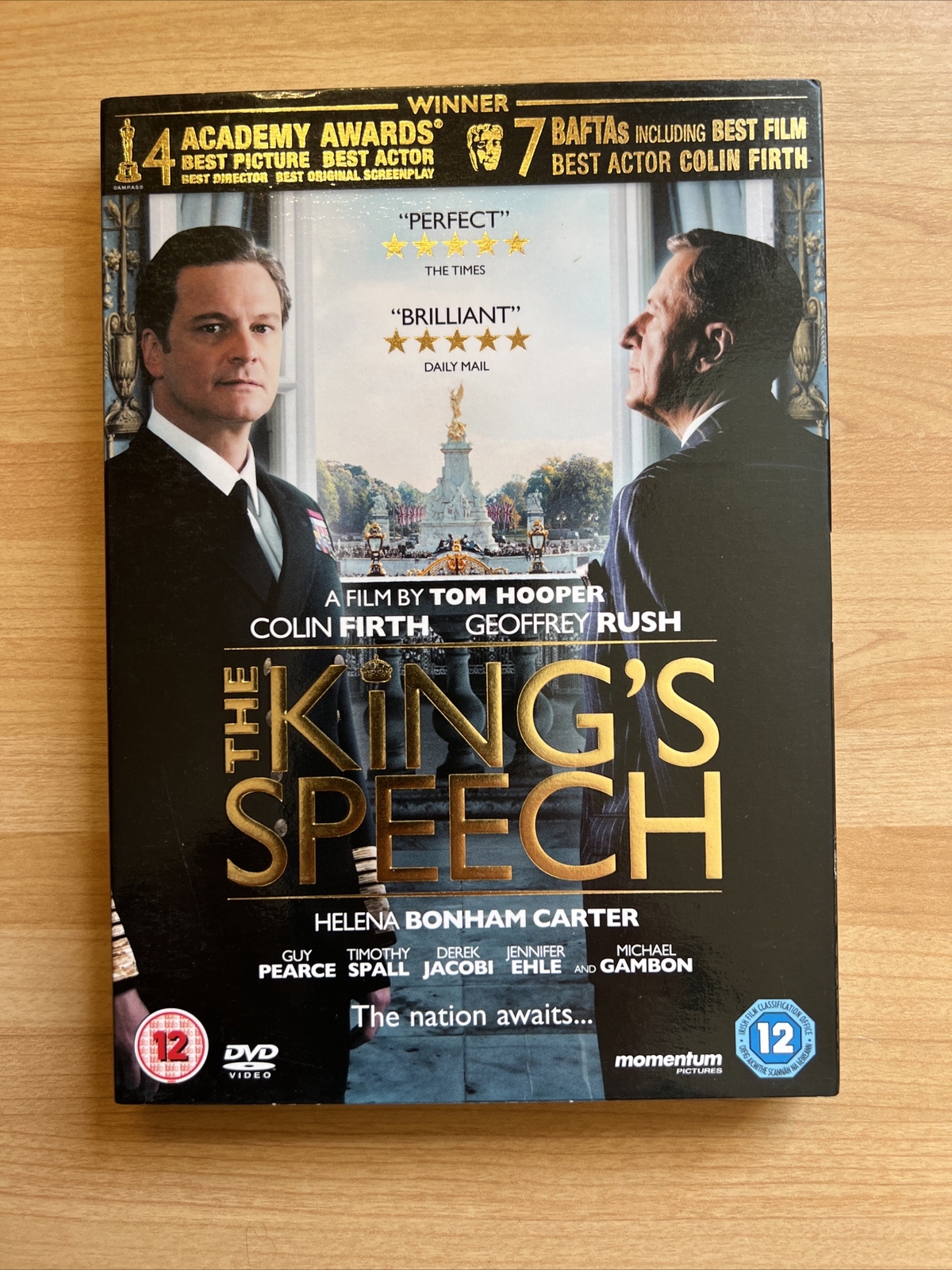 The Kings Speech DVD New