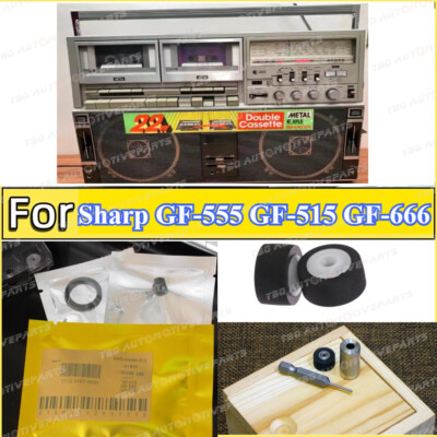 Shaft Sleeve，Drive Belts, Pinch Roller, Idler Tire Repair Kit for Sharp GF666