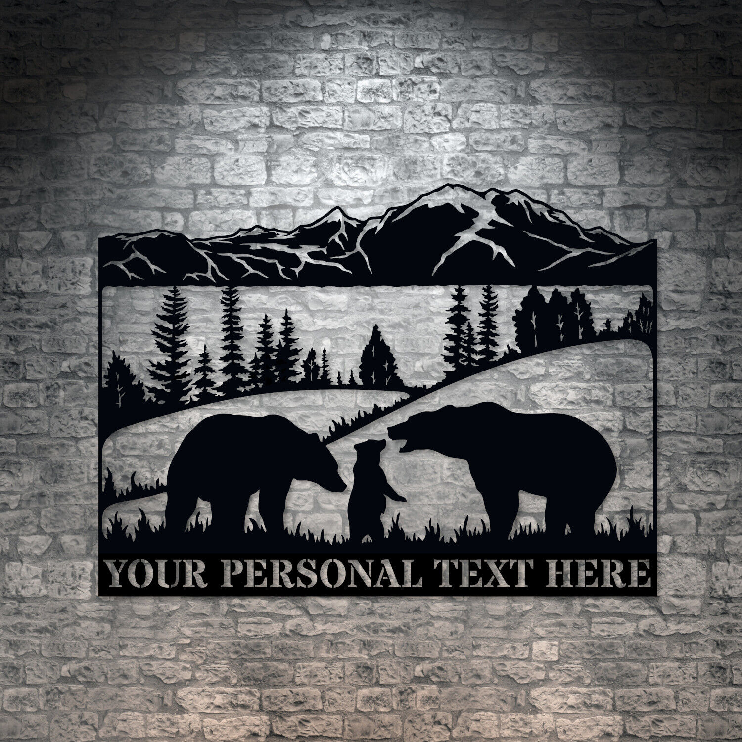 Bears Name Meaning Print Personalized (Animals)