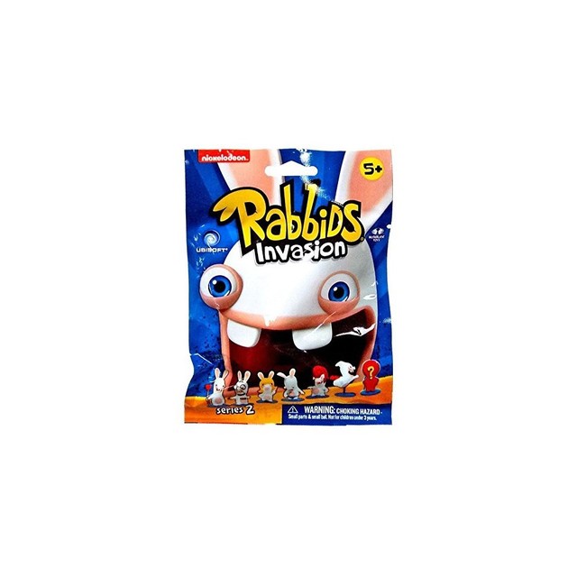 Nickelodeons Rabbids Invasion 2 Collectibles Series 1 (1 Blind Pack ...