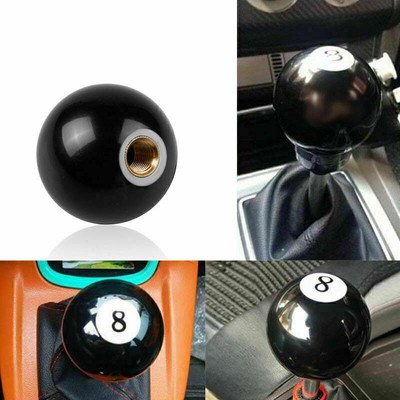 Auto Handbuch 8 Pool Ball Schaltknauf Shift Stick Universal mit Messing Ein B7W7