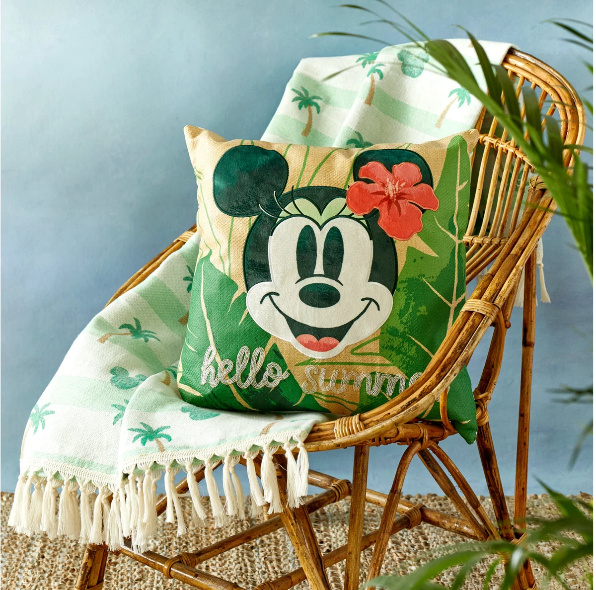 Mickey and minnie throw blanket sale