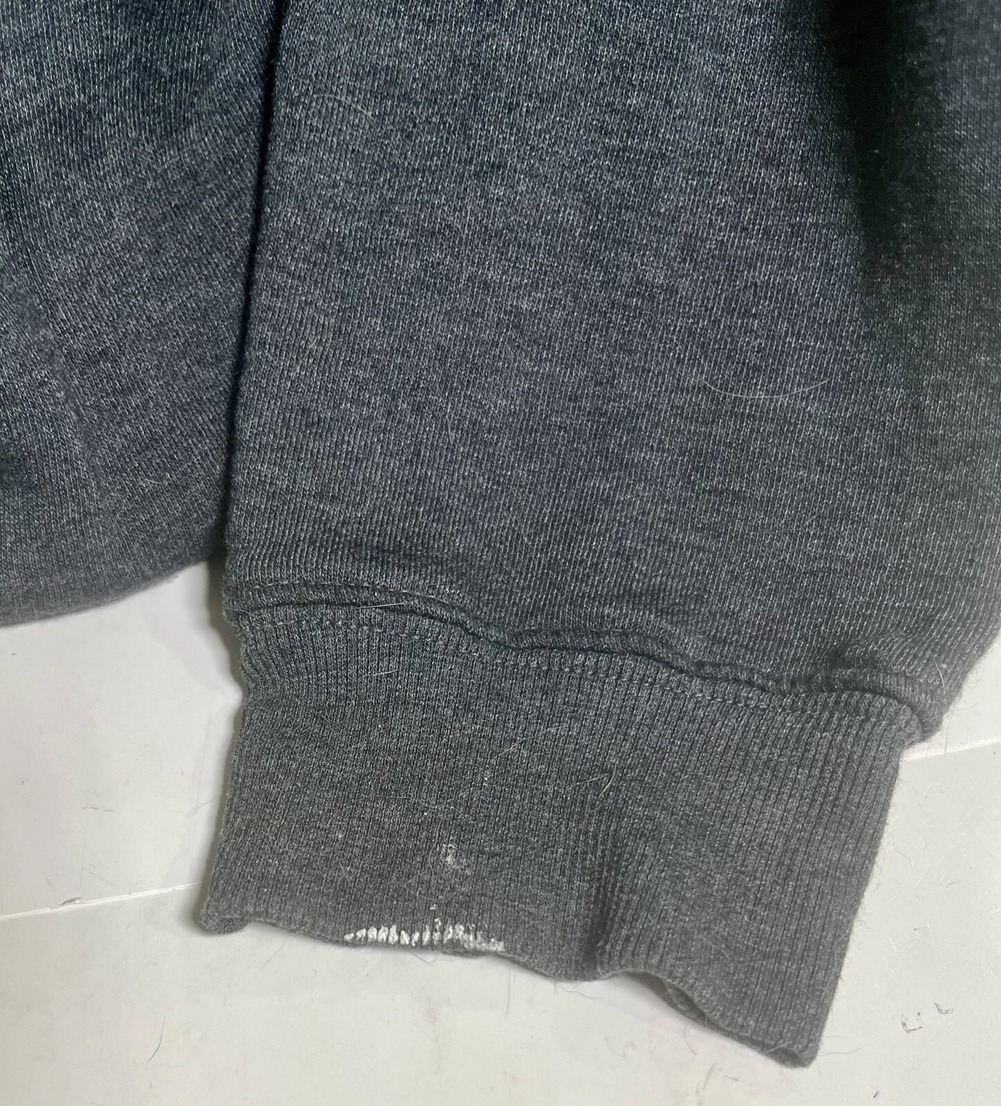 VETEMENTS Felpa con cappuccio LSU Tigers abbigliamento accattivante calcio unisex TG XL grigia Longslv LEGGI