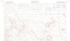Opal Mountain Quadrangle California 1955 Topo...