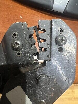 ITT Cannon CHT-DLT Tool Frame plus Die FRONT 24-26 AWGREAR ITT Cannon CHT-DLT Tool Frame plus Die FRONT 24-26 AWGREAR