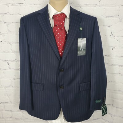 Polo Ralph Lauren ネイビー　オーダースーツ Polo ストレッチ チノ スーツ ジャケット