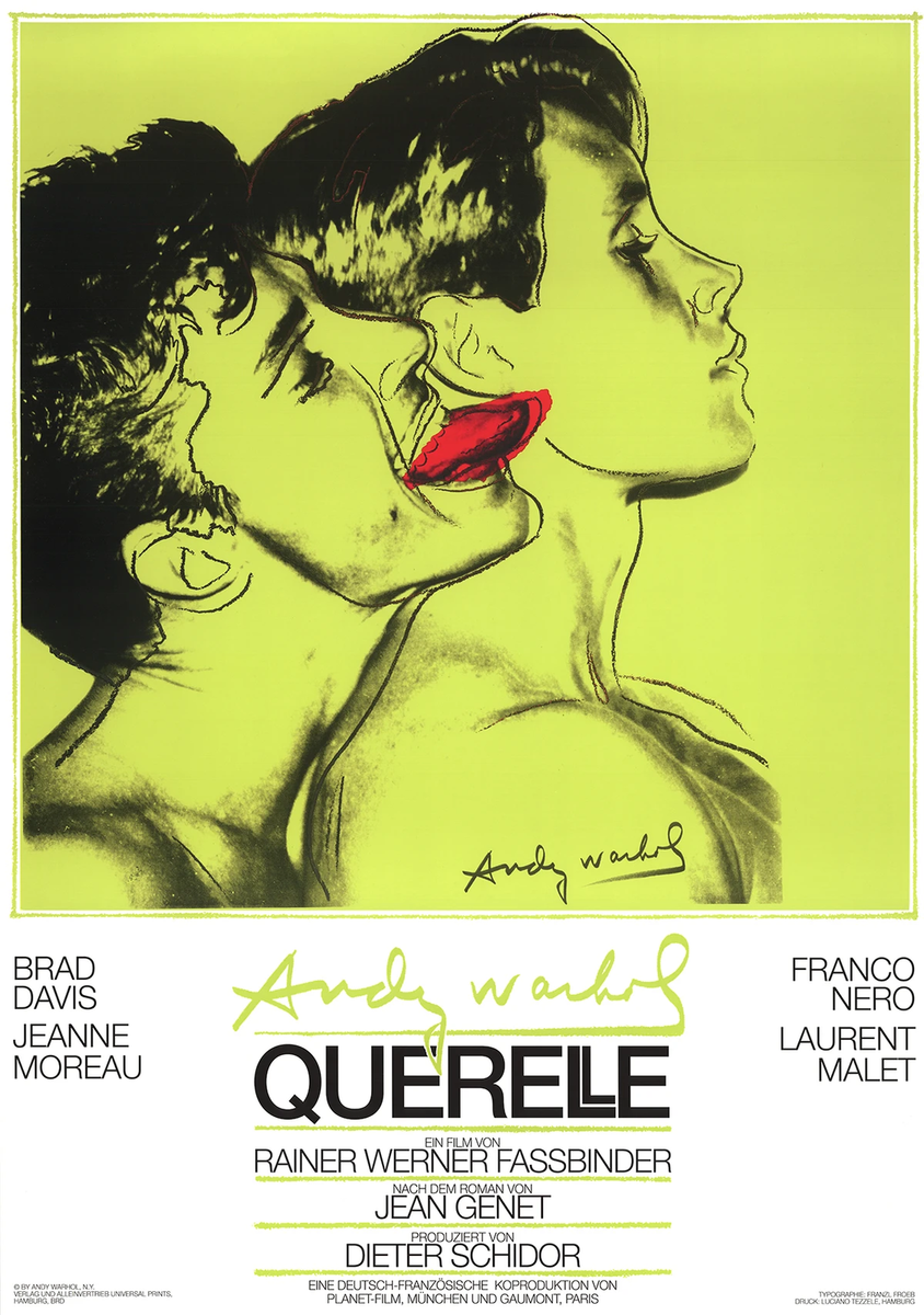 ANDY WARHOL Querelle Green 39.25