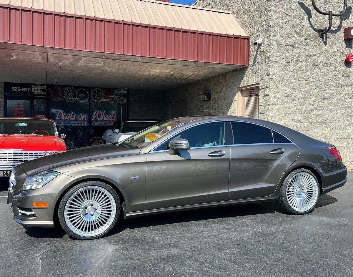 20” RF35 MACHINED SILVER WHEELS FOR MERCEDES W206 C300 C43 20X8.5