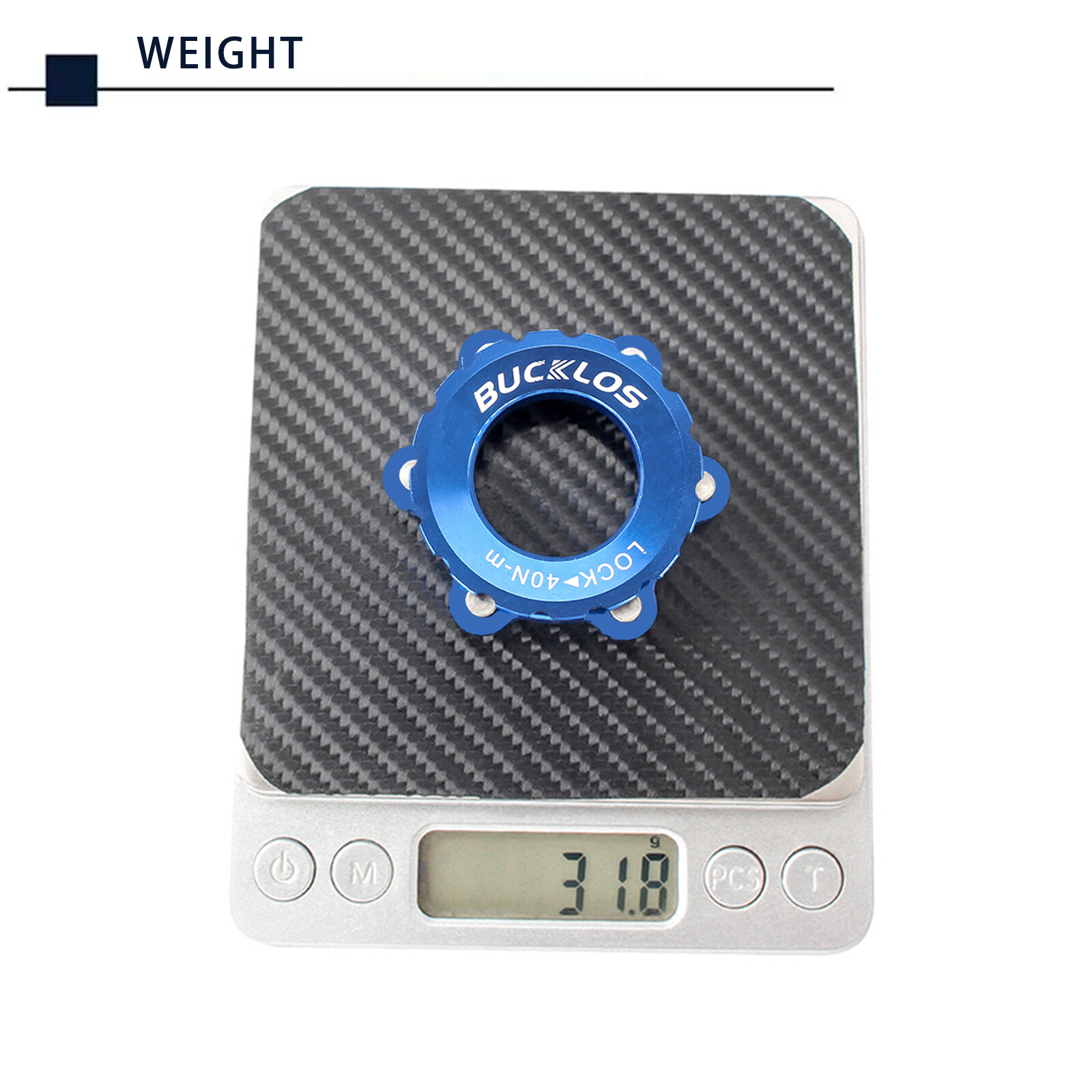 Bicycle Thru-Axle Center-Lock Disc Rotor Adapter 6-Bolt to CenterLock ...