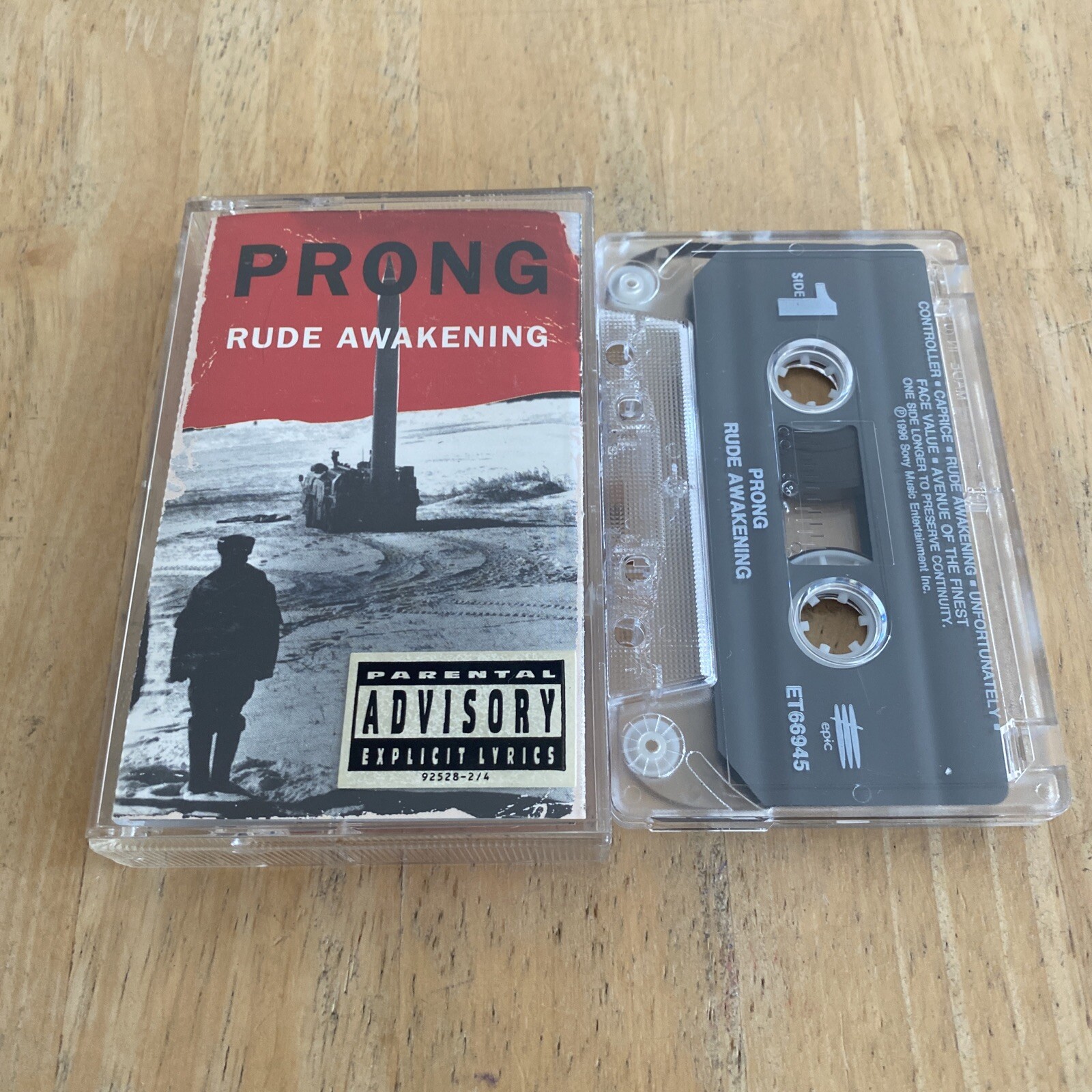 PRONG Cassette-Rude Awakening Rare USA Import