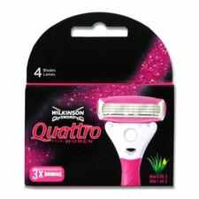 Wilkinson Quattro for Women Sensitive or Aloe&Vit E refill cartridges