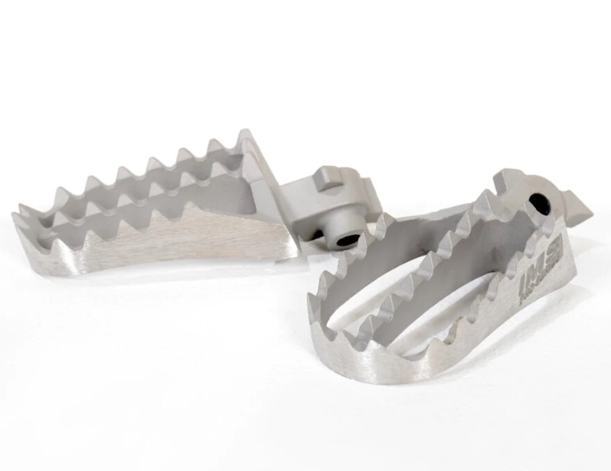 意志の力 IMS Pro Series Stainless Steel Foot Pegs Kawasaki KX250F 2006