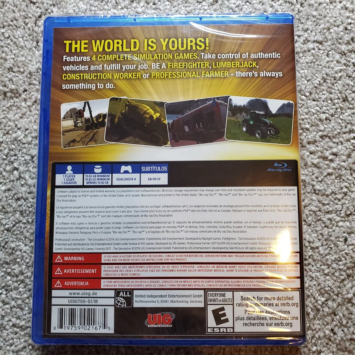 World of Simulators - PlayStation 4, PlayStation 4