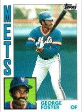 1984 Topps #350 George Foster