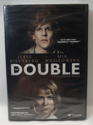 The Double DVD - Jesse Eisenberg - Mia Wasikowska - Magnolia Films - Brand New