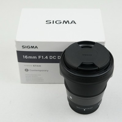 Sigma AF 16mm f1.4 C DC DN Contemporary 017 Lens Fujifilm X-Mount