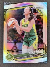 2025 Panini WNBA Prizm NIKA MUHL Silver Prizm #127 Seattle Storm