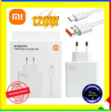 KIT CARICABATTERIA E CAVO ORIGINALE XIAOMI MDY-13-EE I 120W TURBO FAST CHARGE 💎