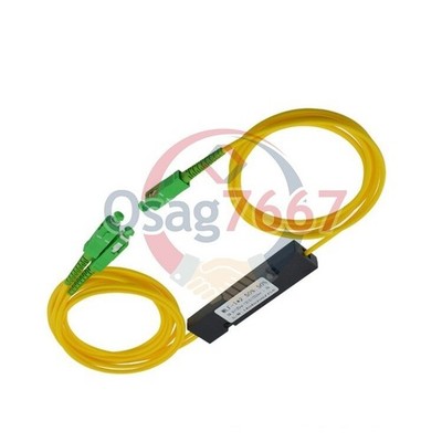 NEW SC 1X2 PLC Singlemode Fiber Optical splitter FTTH PLC SCAPC *mp