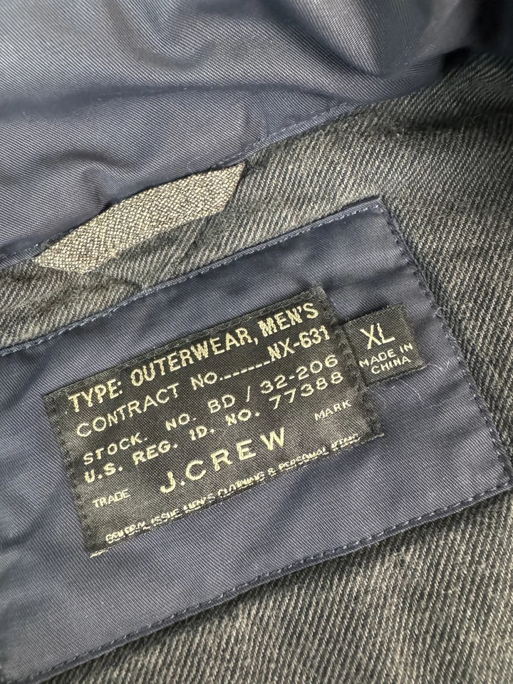 J Crew Jacket Mens XL Quilted PrimaLoft Nylon Blend Lightweight Outdoor Coat - Image 2 of 4