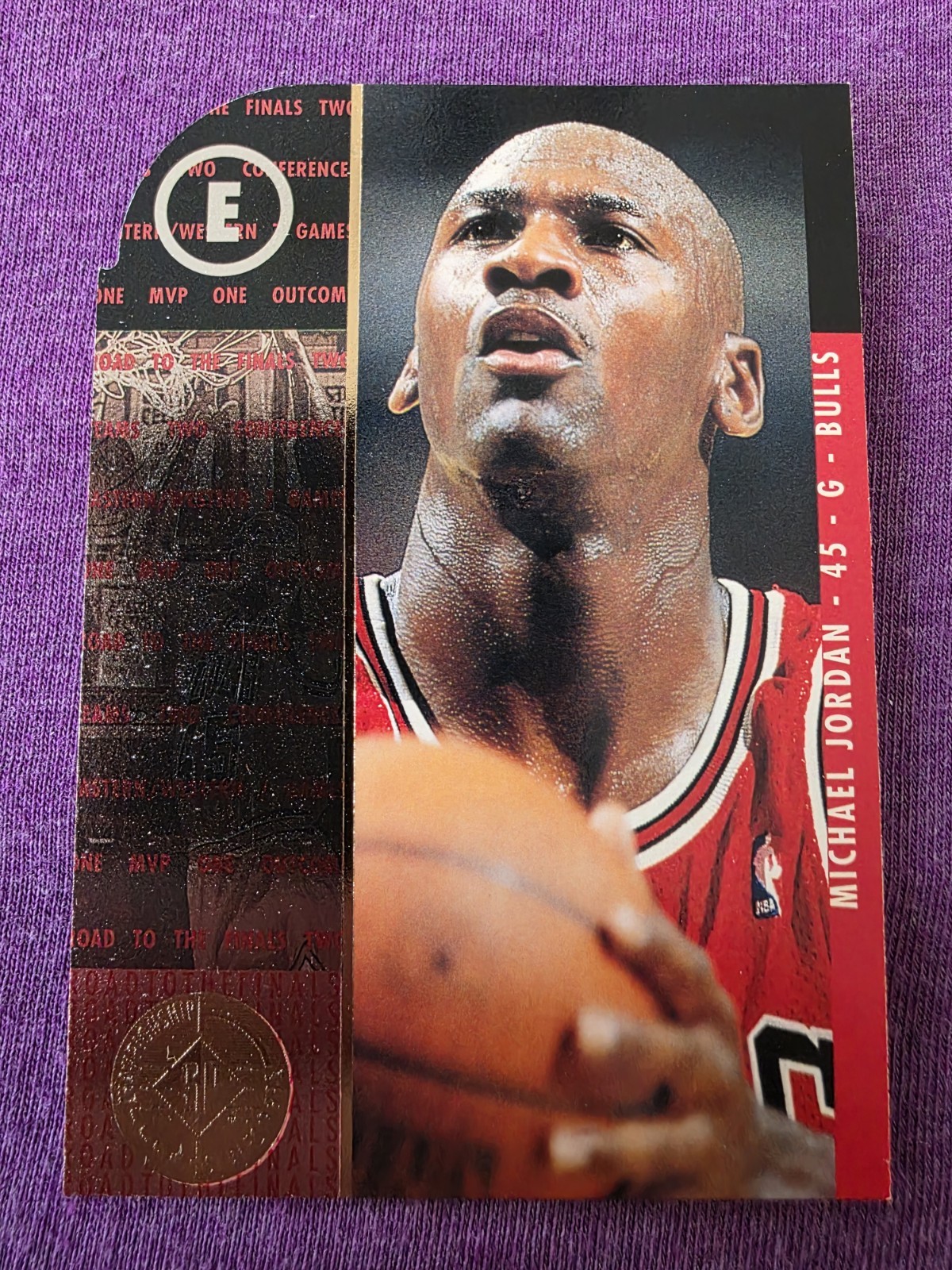 Michael Jordan 1994-95 SP Championship #4 Die-Cut Chicago Bulls MJ AIR