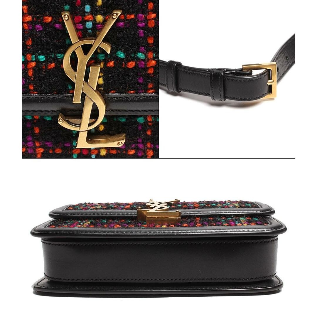 Borsa a tracolla Saint Laurent hardware oro tw de tweed solferino donna danni 0