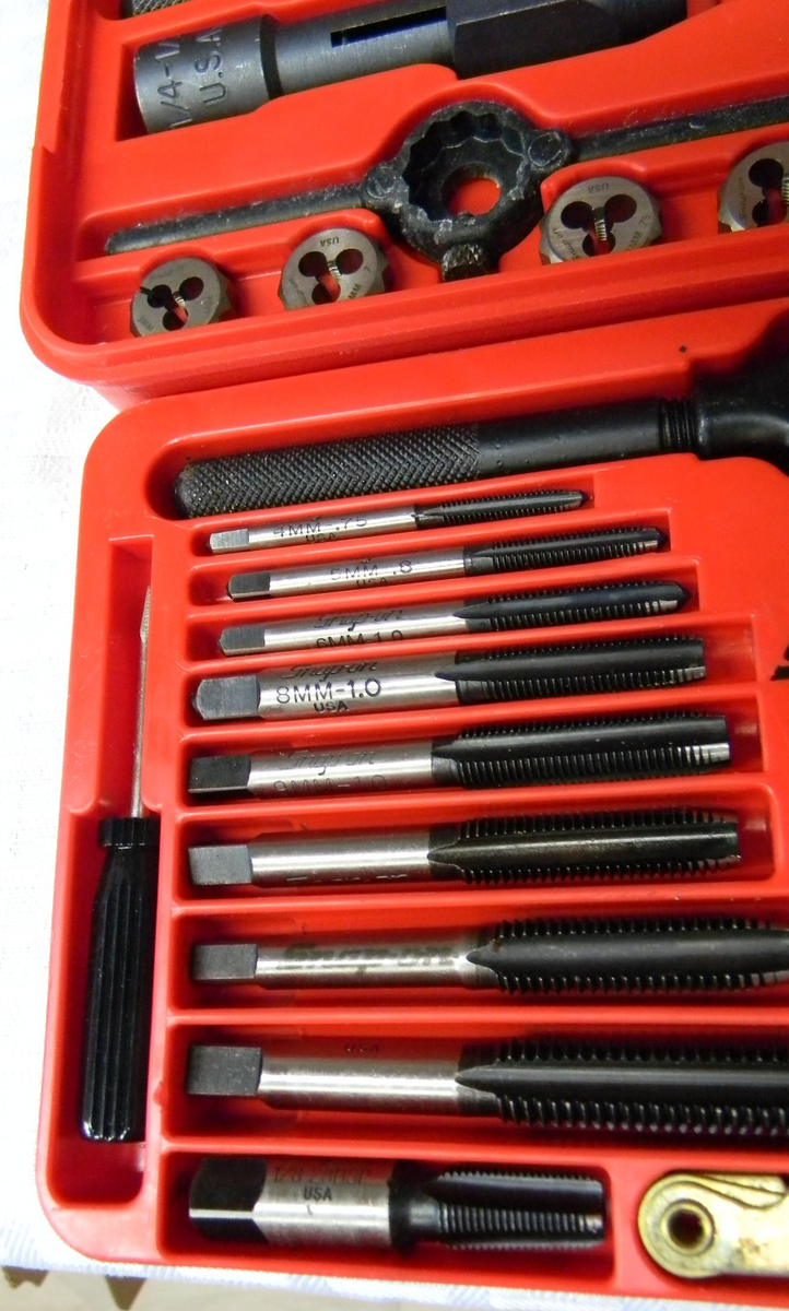 Snap-on 41pc Metric Tap and Die Set TDM117A for sale online | eBay