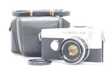 【No US Duty Mint CLA'd】Olympus Pen F Half Frame Camera w/ 38mm f/1.8-#5569