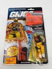 1991  TRACKER w  Raft  GI Joe Vintage MOC ARAH