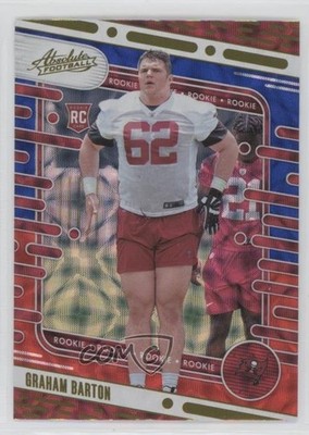 2024 Panini Absolute Rookies Red White & Blue Kaleidoscope Graham Barton 4g8