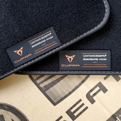 Original Cupra Formentor Velour Floor Mats Carpets Premium Leon