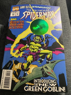 The Spectacular Spider-Man #225 Direct Edition-3d Holodisk Cover (June 1995)