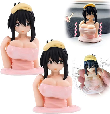 2er Set Wackelfigur Waldspring Anime Figur Dekorationen Tisch & Auto 2 Figuren