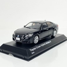 KYOSHO 1/43 Toyota Crown Hybrid Athlete G Black Diecast Model New