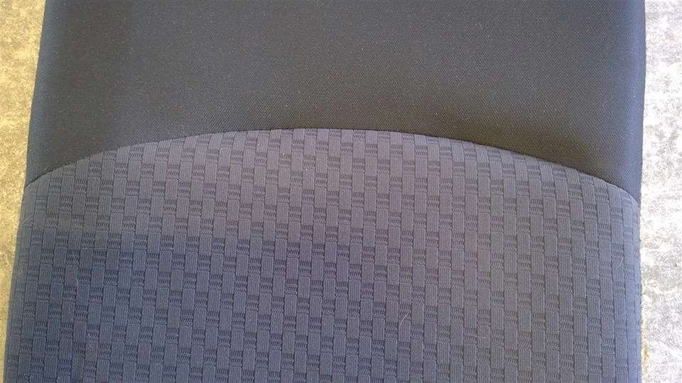 2017 Mitsubishi Mirage HTBK Passenger Rear 1/3 Seat Backrest Black C 113250 - Image 2 of 4