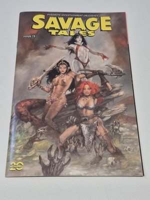 SAVAGE TALES WINTER SPECIAL #1 COMIC BARENDS COVER B VARIANT Dynamite 