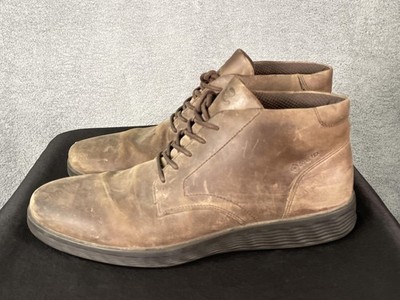 Ecco Lite Hybrid Chukka Boots Mens Size 10.5 Brown Leather  display picture 3