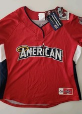 MLB Baseball Tori Hunter American League All-Star Jersey 2010. Women's Sz Lg