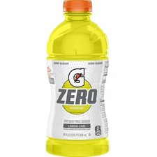 3x Gatorade Zero Lemon Lime Sugar Free Sports Drink Beverage Electrolyte New 28o
