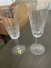 Pair of Waterford Crystal Glasses – Cut Stemware, ~7″ Tall, Vintage”