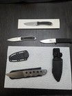 COLD STEEL PENDLETON MINI HUNTER Vg=1 Steel Knife W/ CRKT CARSON — photo 1