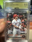 2022 Topps Now MIKE TROUT card 878 Club Record HR 6 Games MBA 9.5